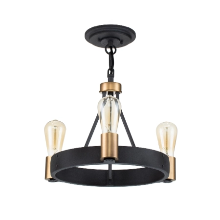 Lampa wisząca SILAS QN-SILAS-3P-DZ - Quintiesse